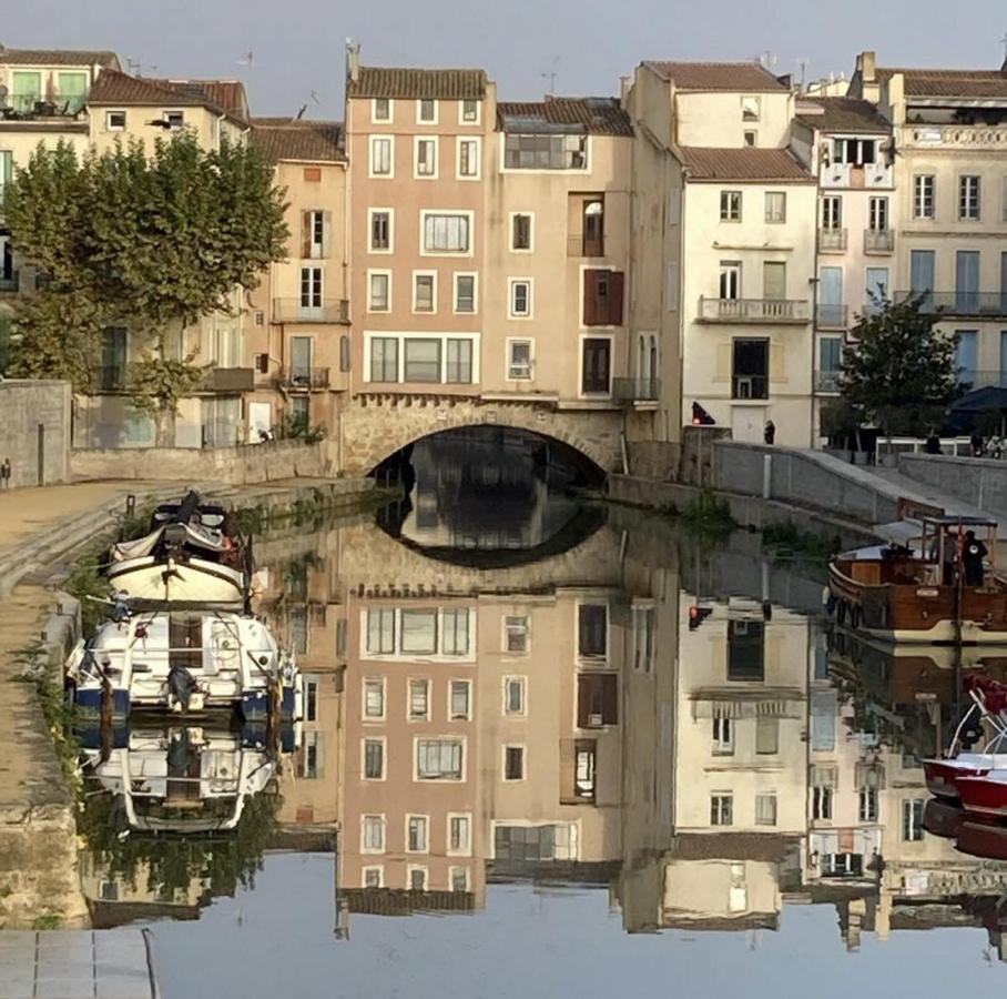 Entre Ville Et Canal, Calme Et Central - Gare A 700 M Narbonne Buitenkant foto