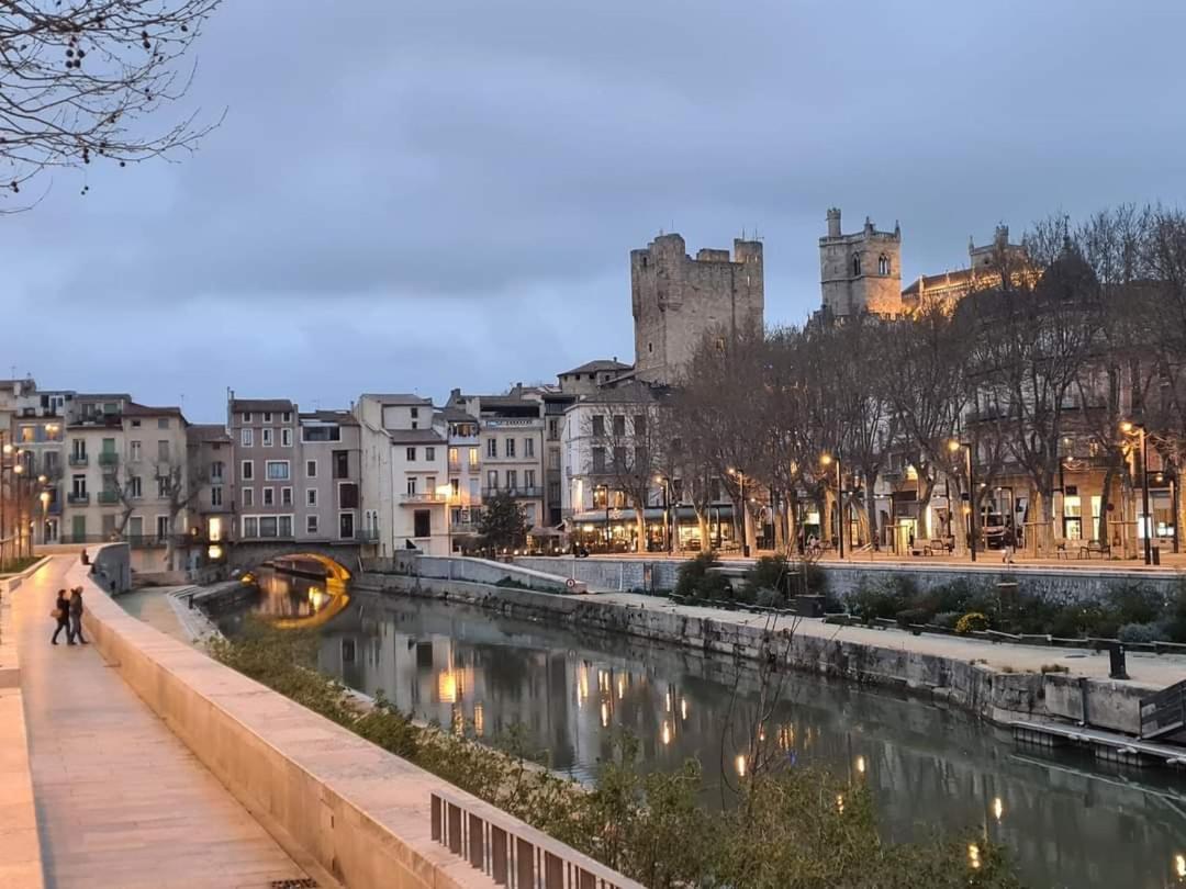 Entre Ville Et Canal, Calme Et Central - Gare A 700 M Narbonne Buitenkant foto